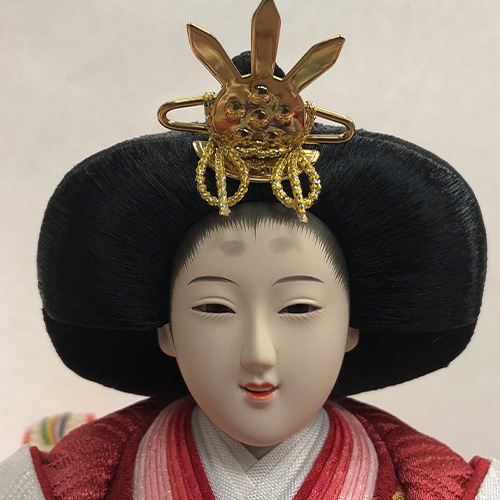 お人形のお顔